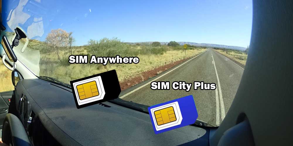 SIM Karten Australien Anywhere und CityPlus