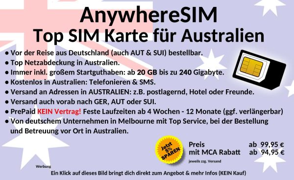 AnywhereSIM 2023 für Australien