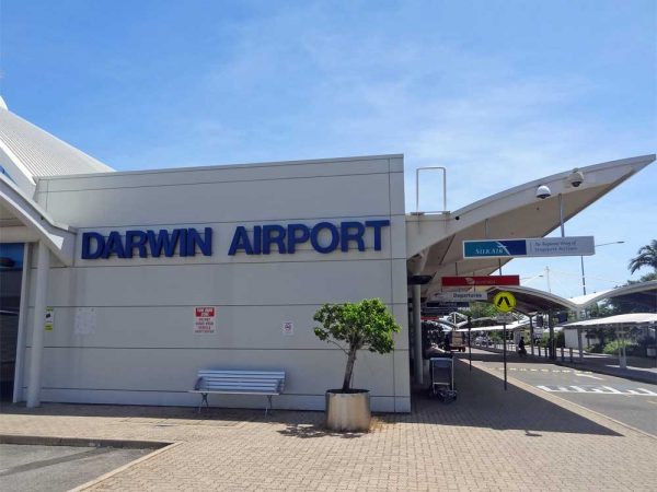 Flughafen von Darwin im Northern Territory, Australien.
