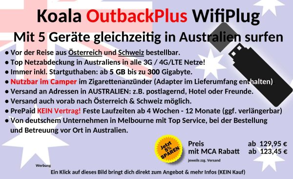 Koala OubackPlus WiFi Plug für Australien