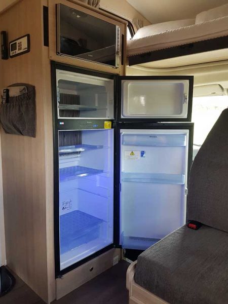 Kühlschrank im Camper in Australien