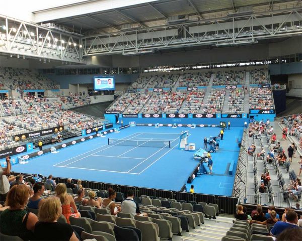 Centre Court bei den Australian Open