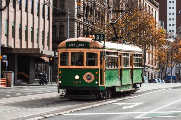 Circle City Tram in Melbourne