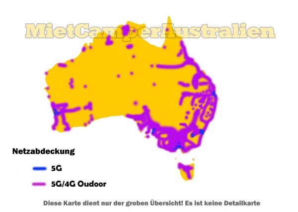 Handy Netzabdeckung Australien