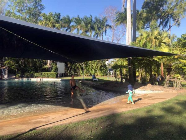 Swimmingpool in der Kakadu Lodge