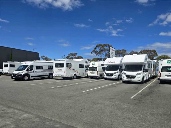 Ein Depot vom Vermieter Cruisin in Australien