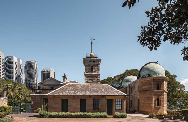 Das Sydney Observatory in Sydney, Australien.