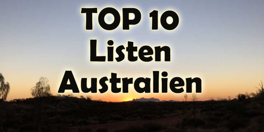 Top 10 Listen Australien