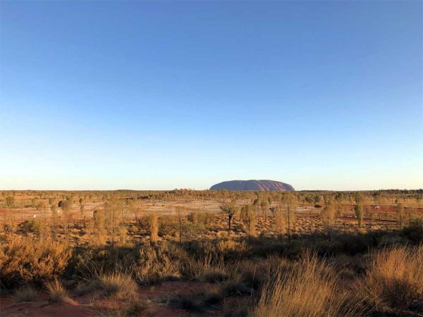 Der Uluru im Northern Territory in Australien