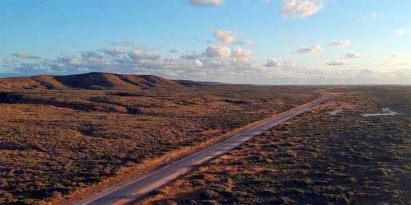 Eine Straße irgendwo in Western Australia