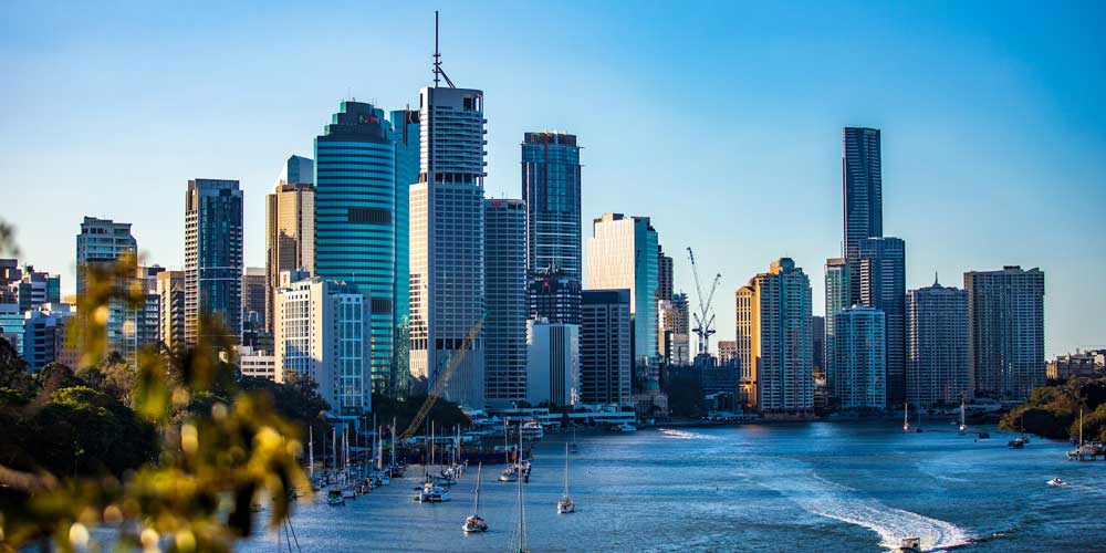 Brisbane, Ansicht der Skyline