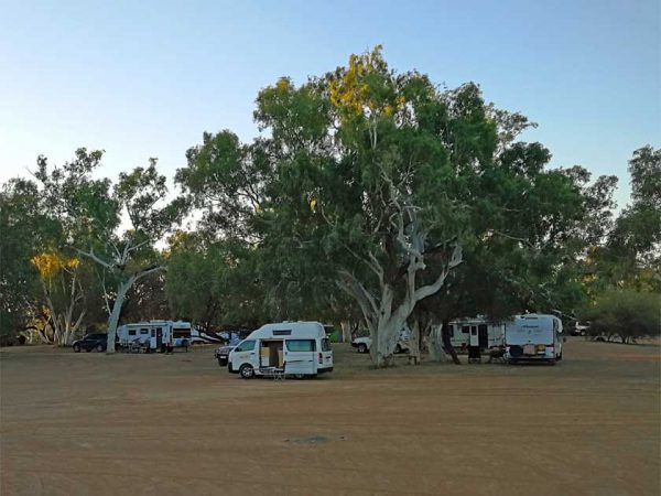 Campground in einem australischen Nationalpark/ ©Photo: MietCamper Australien Campground in einem australischen Nationalpark